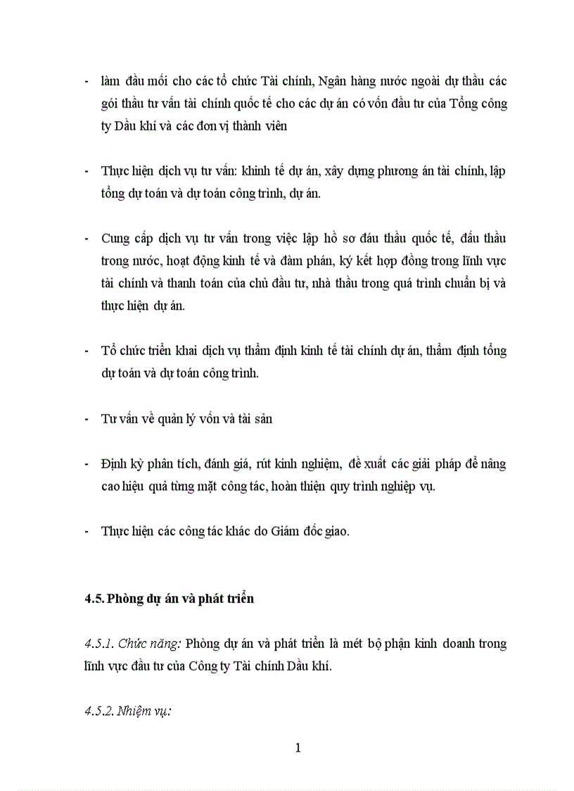 image for page Thực trạng hoạt động của Công ty Tài chính Dầu khí hiện nay