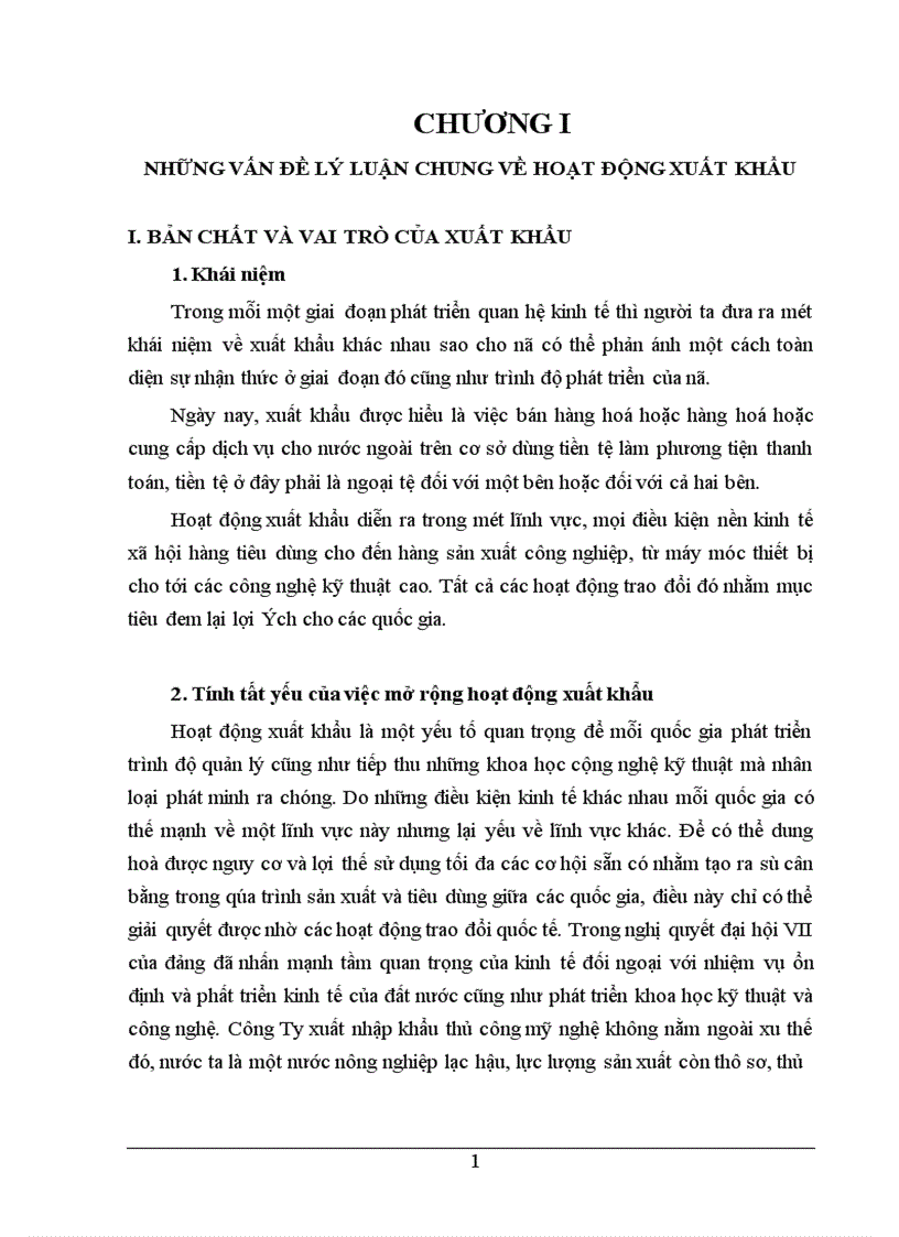 image for page Một số biện pháp chủ yếu nhằm thúc đẩy xuất khẩu của Công Ty ARTEXPORT