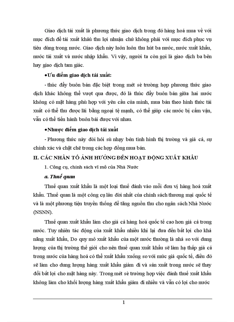 image for page Một số biện pháp chủ yếu nhằm thúc đẩy xuất khẩu của Công Ty ARTEXPORT