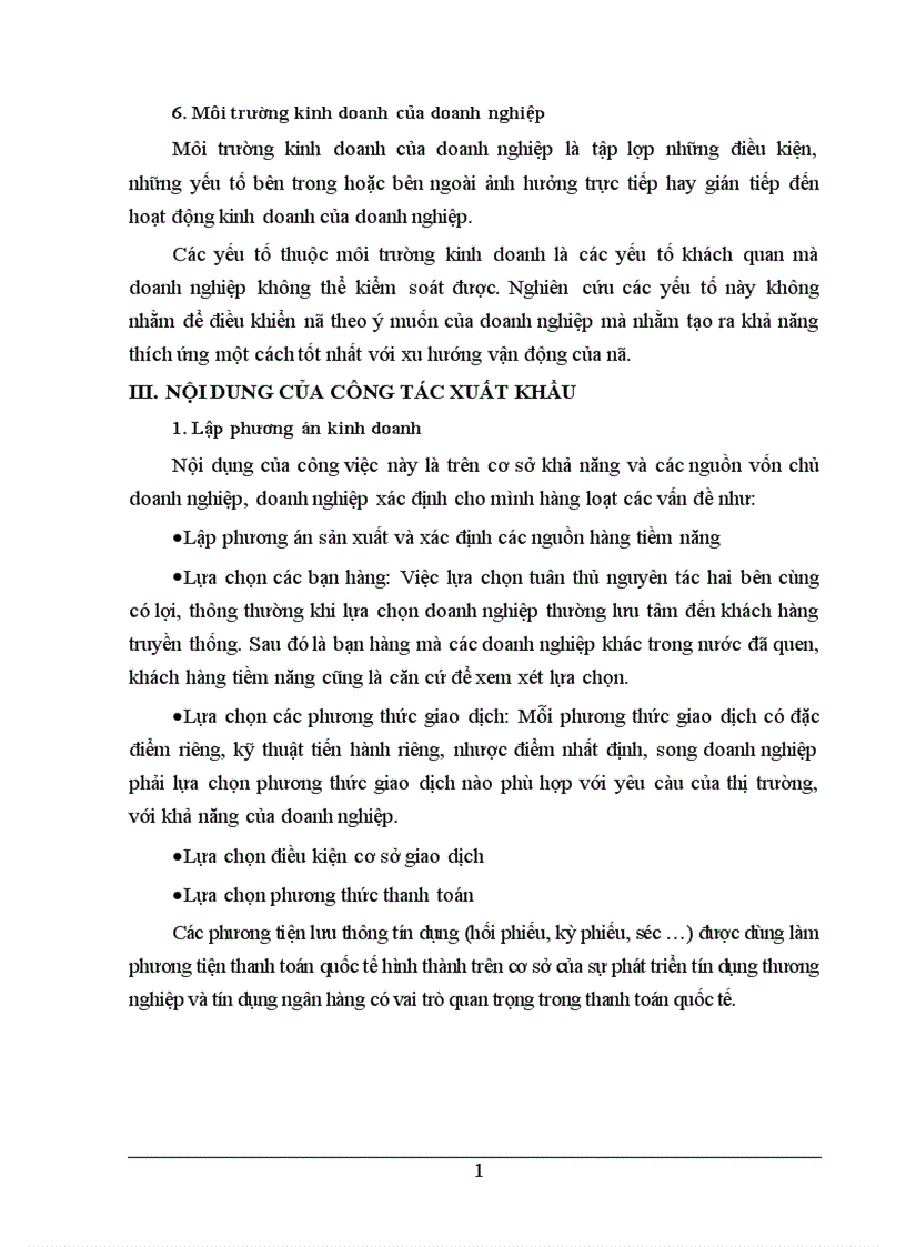 image for page Một số biện pháp chủ yếu nhằm thúc đẩy xuất khẩu của Công Ty ARTEXPORT