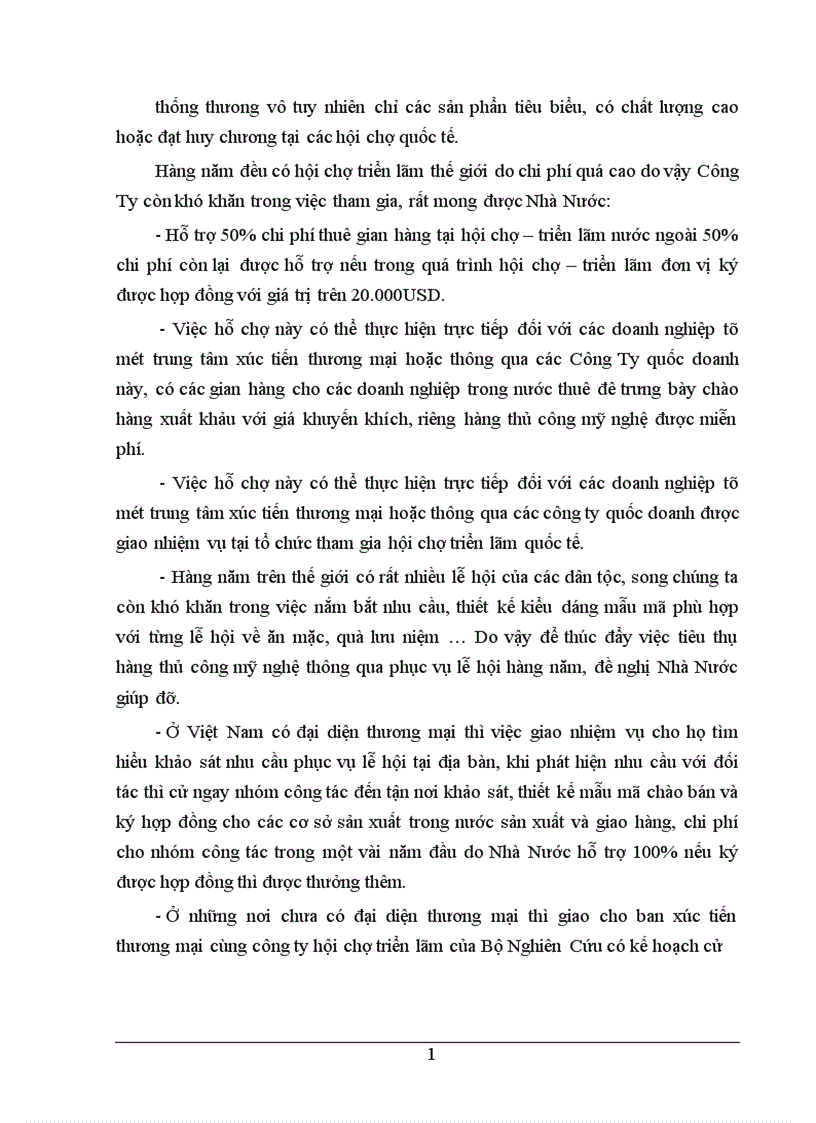 image for page Một số biện pháp chủ yếu nhằm thúc đẩy xuất khẩu của Công Ty ARTEXPORT