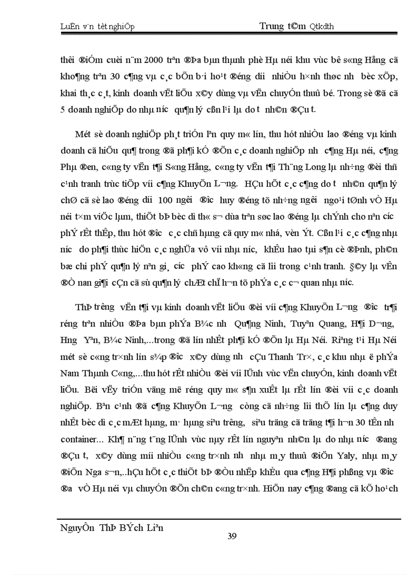 image for page Một số giải pháp nâng cao hiệu quả kinh doanh của cảng Khuyến Lương