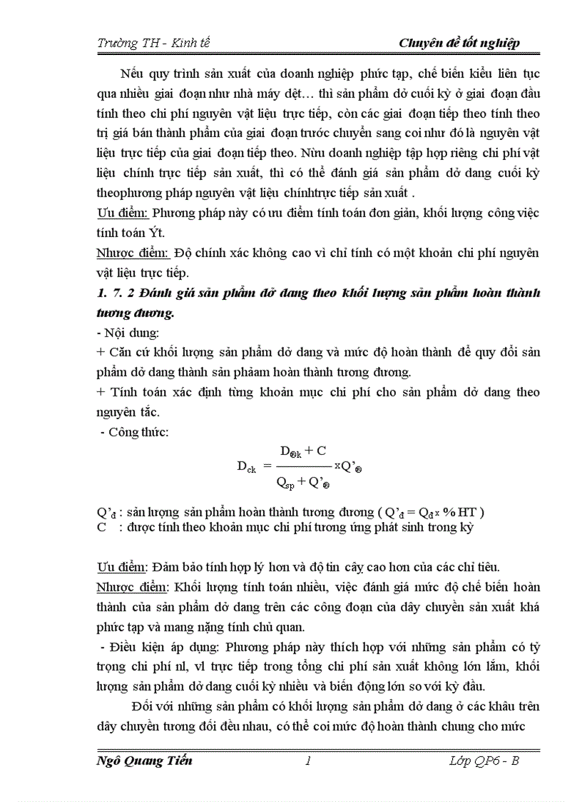 image for page Tổ chức công tác kế toán tập hợp chi phí sản xuất và tính giá thành sản phẩm ở xí nghiệp may đo X19