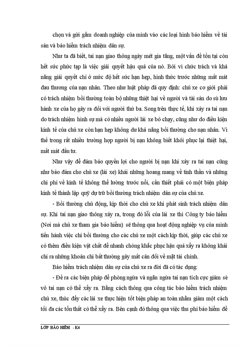 image for page Thực tế triển khai nghiệp vụ bảo hiểm trách nhiệm dân sự của chủ xe cơ giới đối với người thứ ba ở phòng bảo hiểm huyện Thanh Trì - Hà Nội