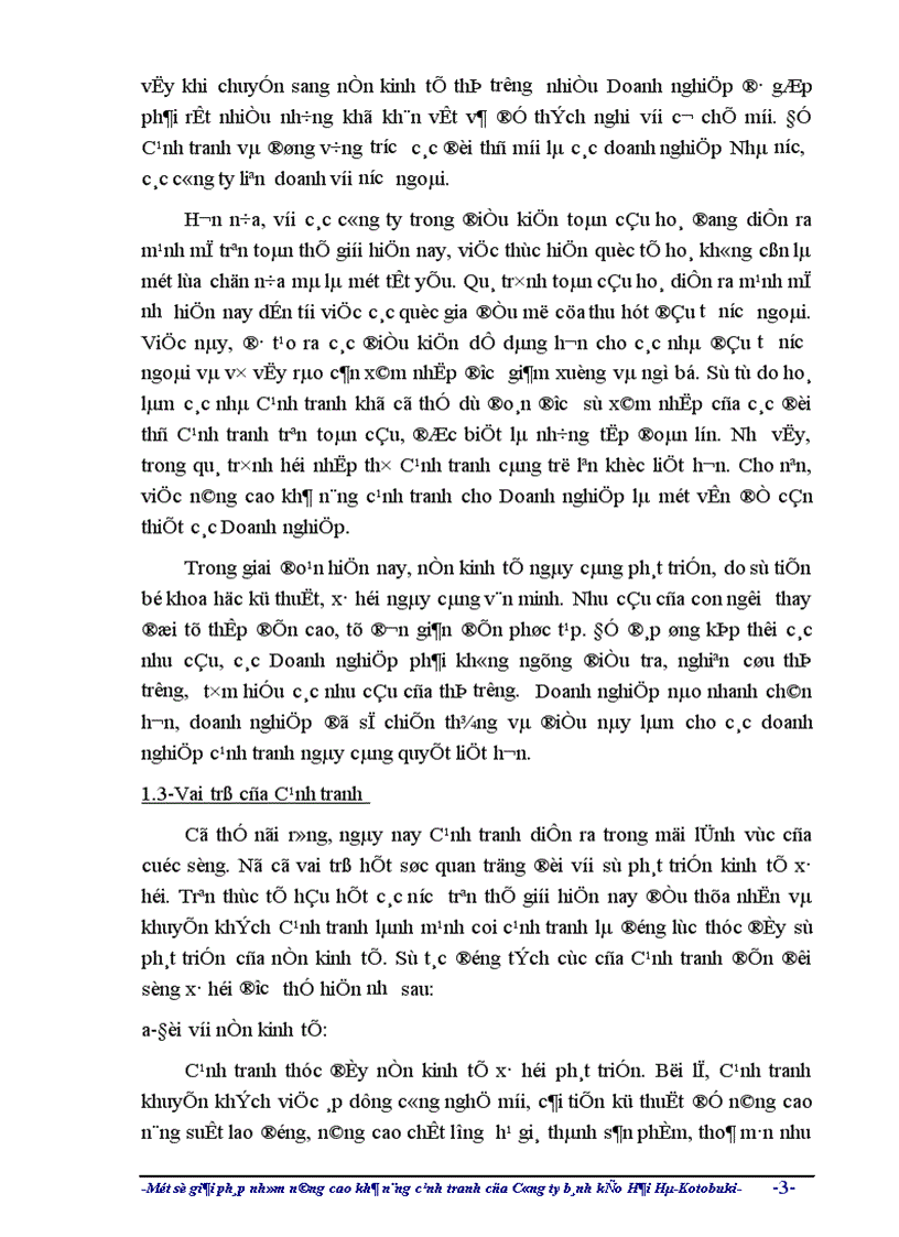 image for page Một số giải pháp nhằm nâng cao khả năng cạnh tranh của công ty liên doanh Bánh kẹo Hải hà - Kotobuki