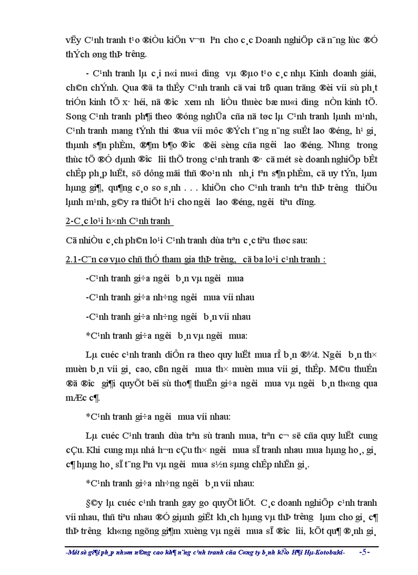 image for page Một số giải pháp nhằm nâng cao khả năng cạnh tranh của công ty liên doanh Bánh kẹo Hải hà - Kotobuki