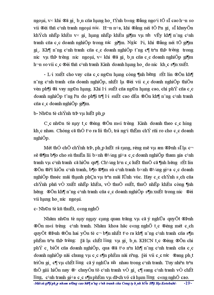 image for page Một số giải pháp nhằm nâng cao khả năng cạnh tranh của công ty liên doanh Bánh kẹo Hải hà - Kotobuki