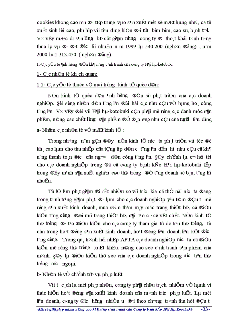 image for page Một số giải pháp nhằm nâng cao khả năng cạnh tranh của công ty liên doanh Bánh kẹo Hải hà - Kotobuki
