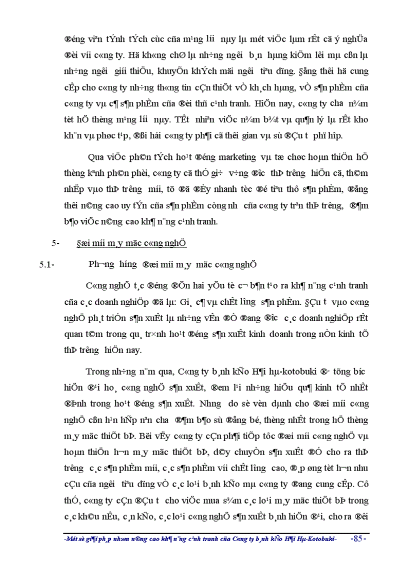 image for page Một số giải pháp nhằm nâng cao khả năng cạnh tranh của công ty liên doanh Bánh kẹo Hải hà - Kotobuki
