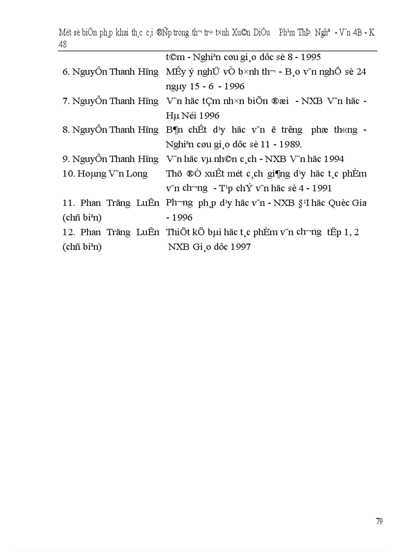 image for page Một số biện pháp khai thác cái đẹp trong thơ trữ tình xuân diệu dạy ở trường THPT hiện nay