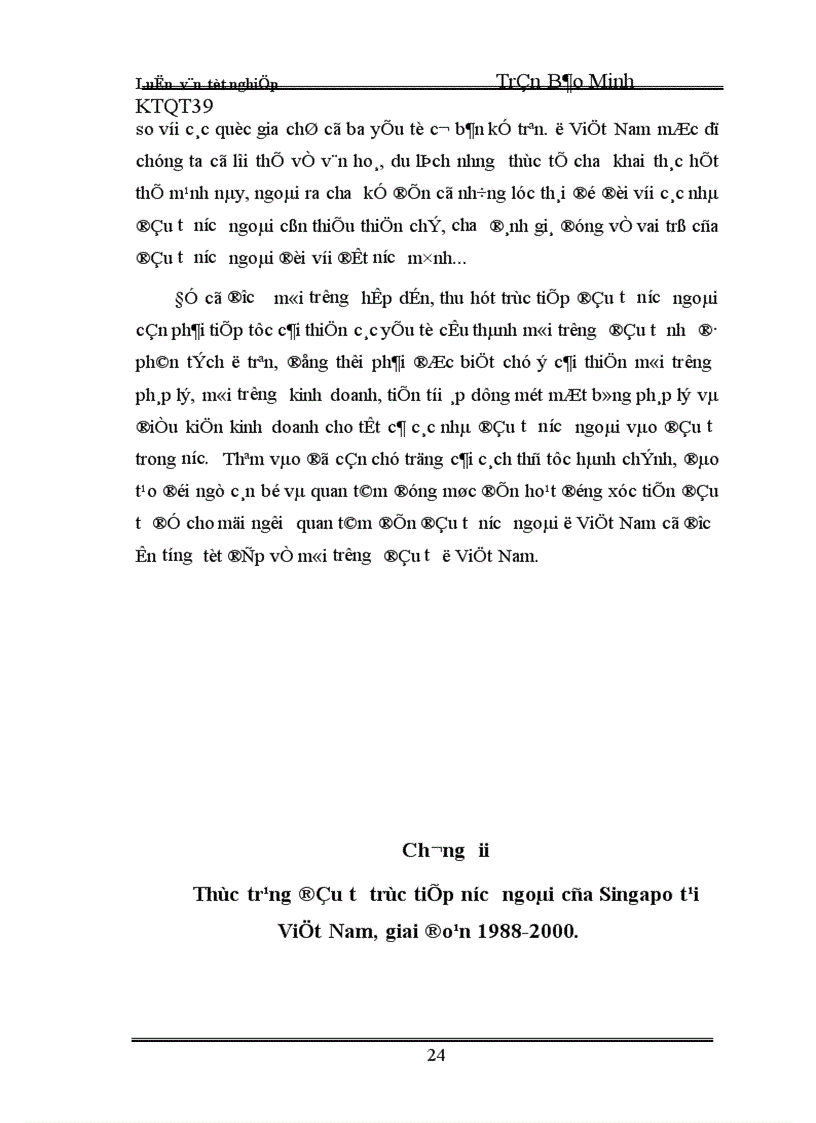 image for page Đầu tư trực tiếp nước ngoài của Singapo vào Việt Nam - thực trạng và giải pháp