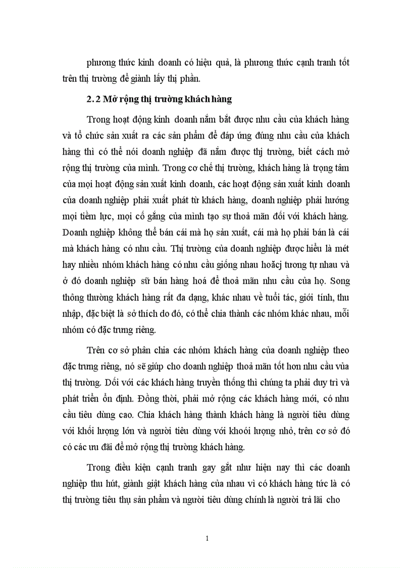 image for page Thị trường và các hoạt động Marketing nhằm mở rộng thị trường kinh doanh của doanh nghiệp