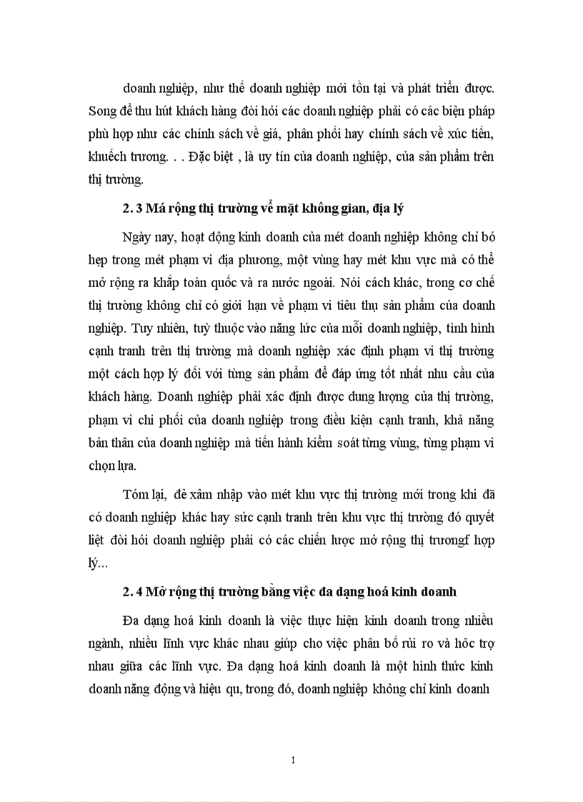 image for page Thị trường và các hoạt động Marketing nhằm mở rộng thị trường kinh doanh của doanh nghiệp