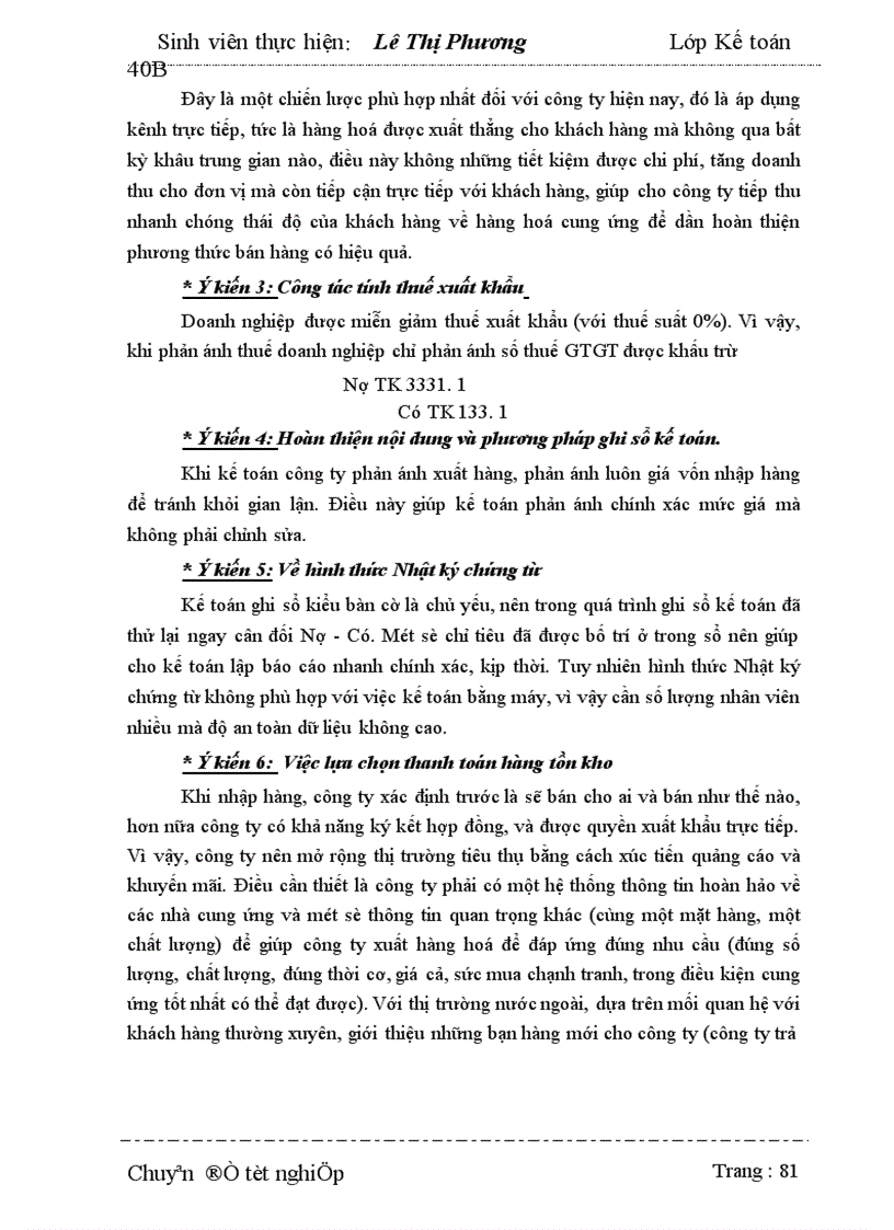 image for page Hoàn thiện hạch toán doanh thu bán hàng xuất khẩu và xác định kết quả kinh doanh tại Công ty thương mại dịch vụ và xuất nhập khẩu Hải Phòng