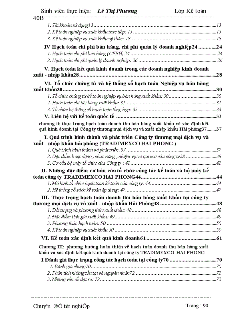 image for page Hoàn thiện hạch toán doanh thu bán hàng xuất khẩu và xác định kết quả kinh doanh tại Công ty thương mại dịch vụ và xuất nhập khẩu Hải Phòng