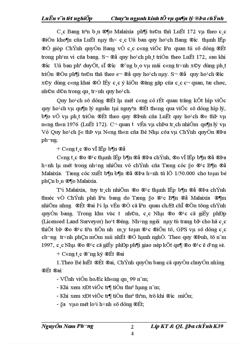 image for page Thực trạng tổ chức bộ máy quản lý đất đai Việt Nam