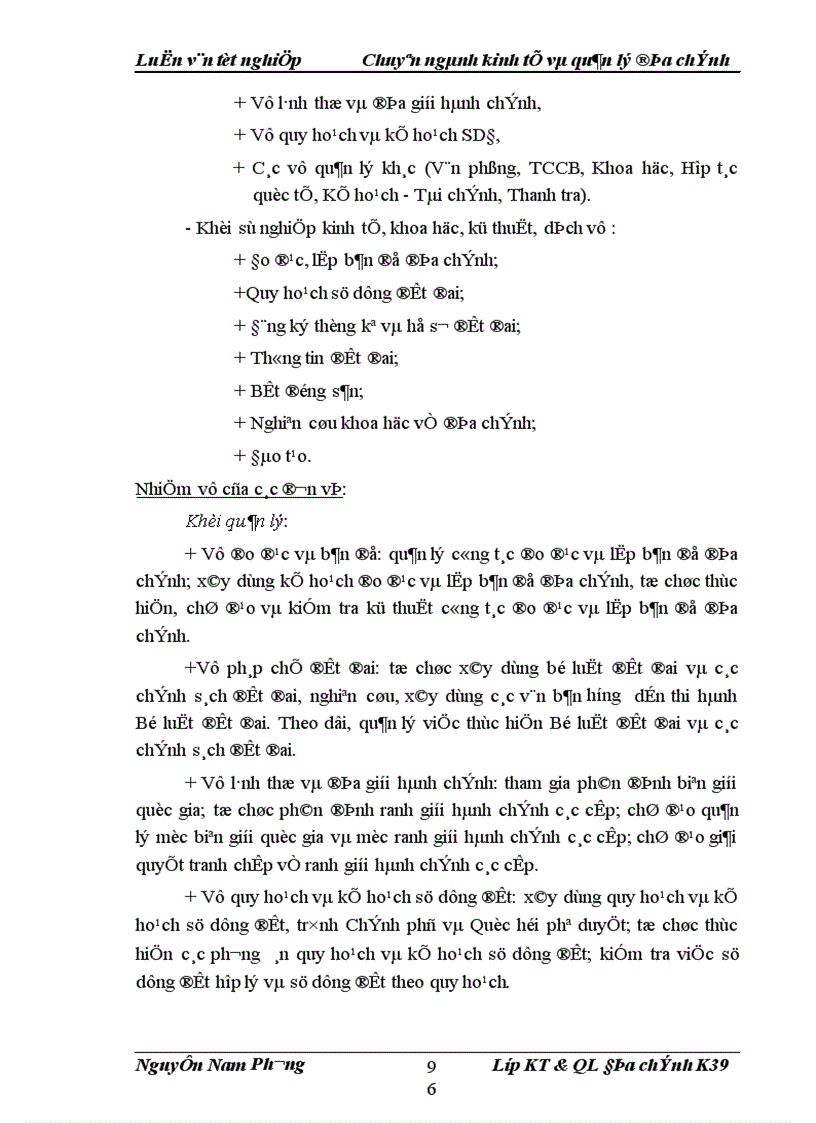 image for page Thực trạng tổ chức bộ máy quản lý đất đai Việt Nam