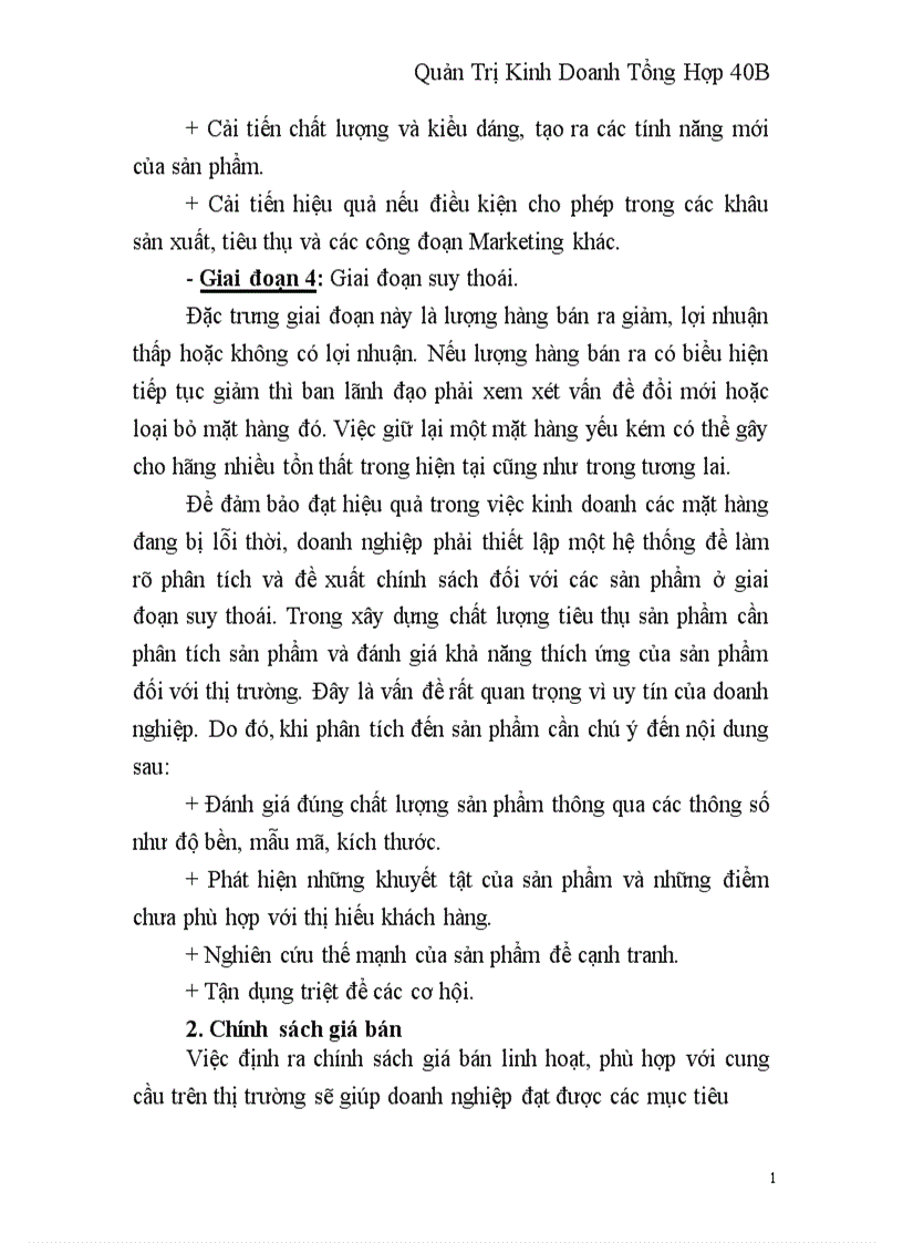 image for page Nội dung của Công tác thị trường sản phẩm của doanh nghiệp sản xuất kinh doanh trong cơ chế thị trường