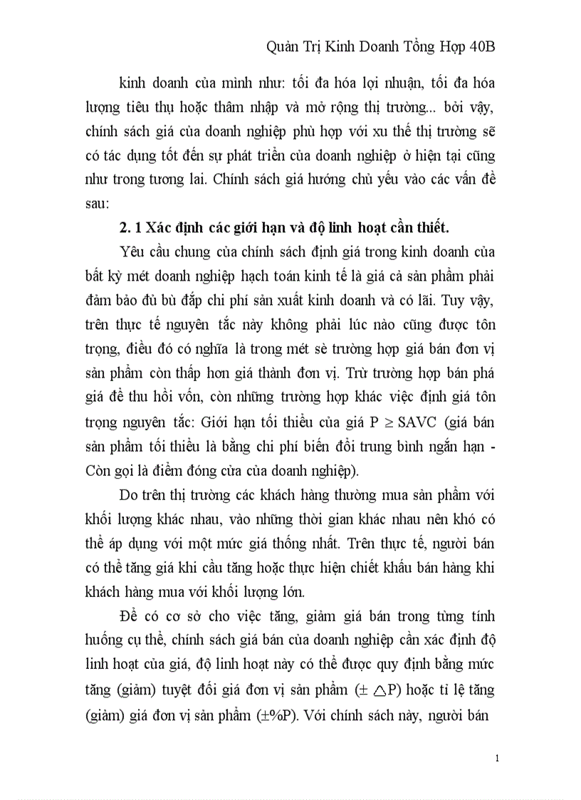 image for page Nội dung của Công tác thị trường sản phẩm của doanh nghiệp sản xuất kinh doanh trong cơ chế thị trường