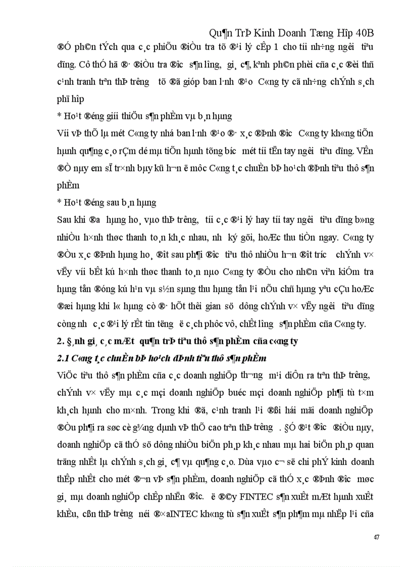 image for page Nội dung của Công tác thị trường sản phẩm của doanh nghiệp sản xuất kinh doanh trong cơ chế thị trường