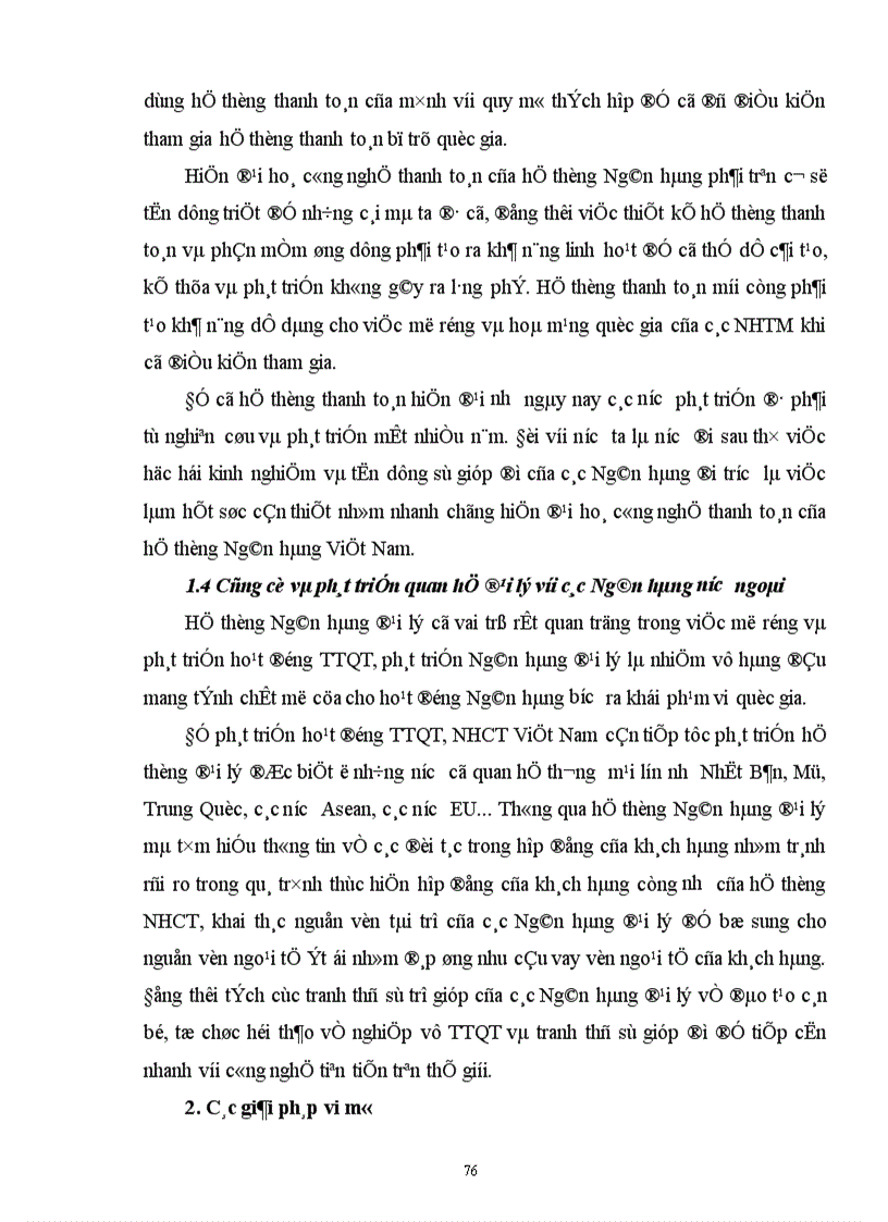 image for page Thực trạng hoạt động thanh toán quốc tế tại NHCT Ba Đình