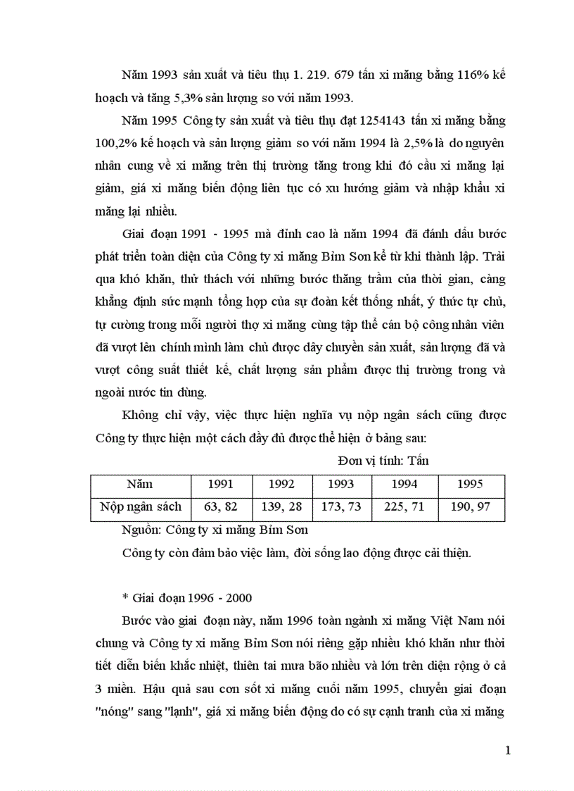 image for page Thực trạng đầu tư nâng cao khả năng cạnh tranh sản phẩm xi măng ở Công ty xi măng Bỉm Sơn.