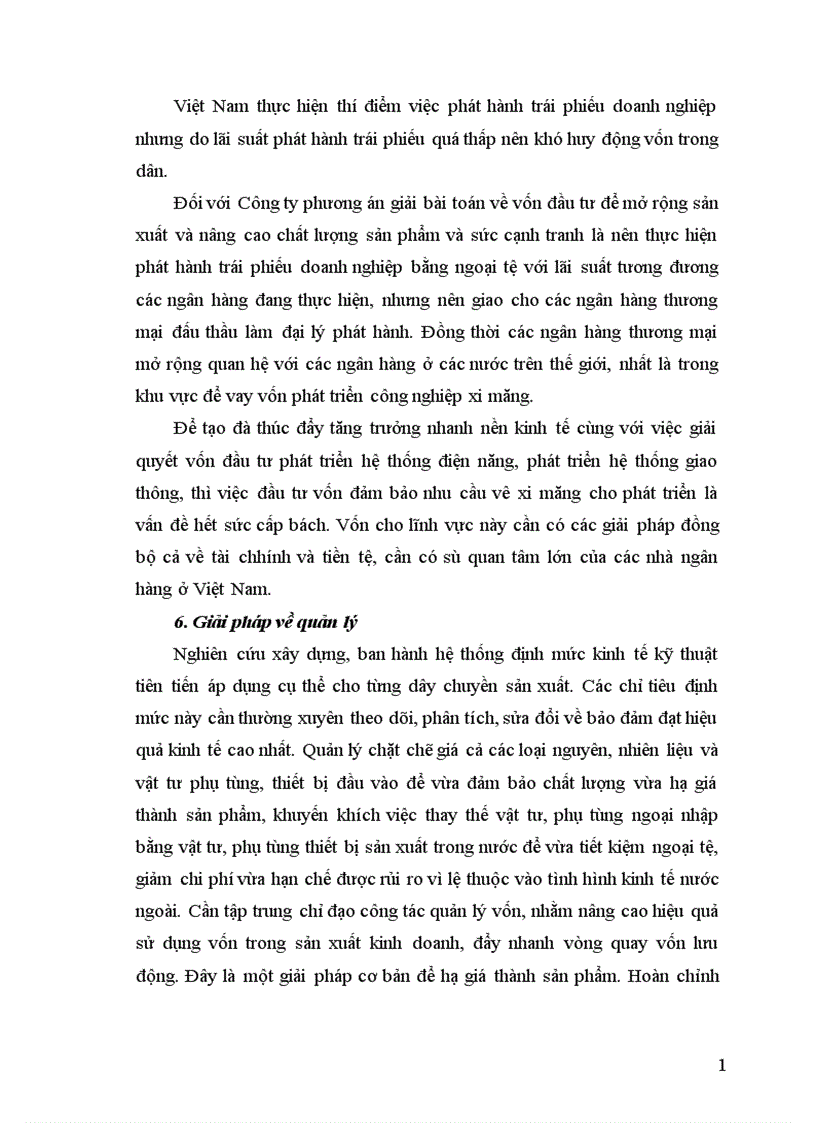 image for page Thực trạng đầu tư nâng cao khả năng cạnh tranh sản phẩm xi măng ở Công ty xi măng Bỉm Sơn.