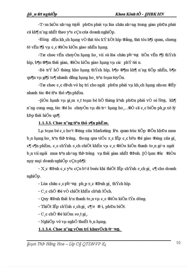 image for page Ứng dụng Marketing nhằm thúc đẩy tiêu thụ ở Công ty Dệt 8-3