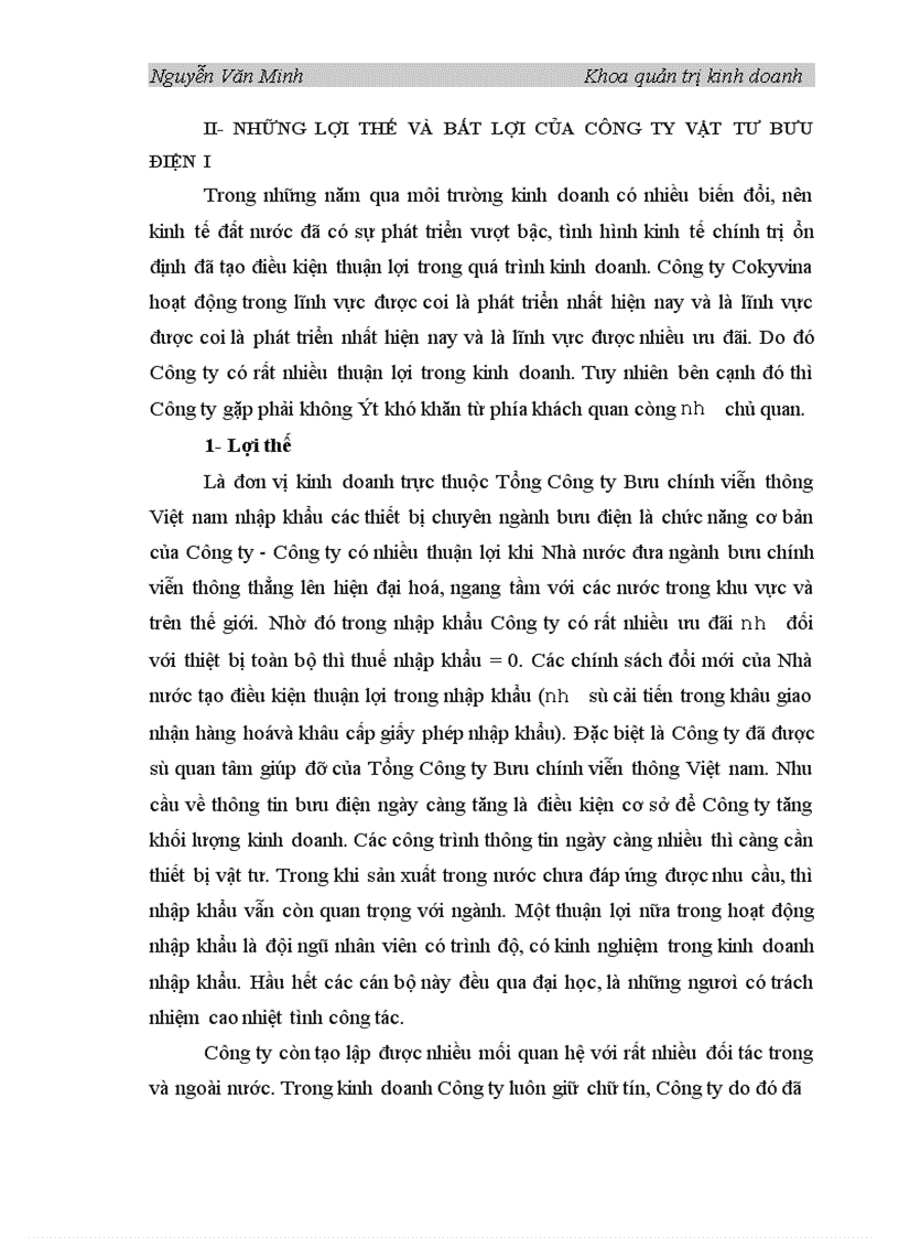 image for page Những giải pháp chủ yếu Marketing - Mix nhằm thúc đẩy tiêu thụ sản phẩm ở Công ty vật tư Bưu điện I