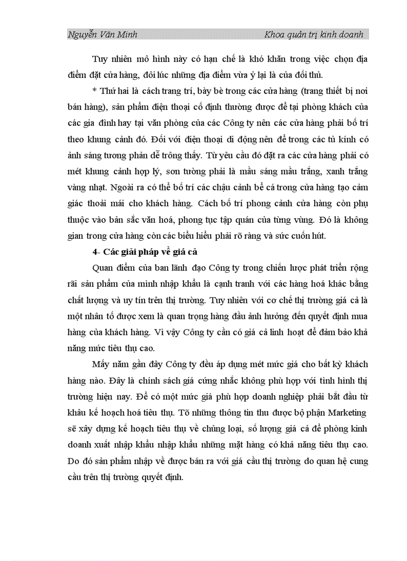 image for page Những giải pháp chủ yếu Marketing - Mix nhằm thúc đẩy tiêu thụ sản phẩm ở Công ty vật tư Bưu điện I