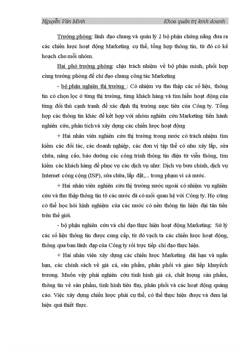 image for page Những giải pháp chủ yếu Marketing - Mix nhằm thúc đẩy tiêu thụ sản phẩm ở Công ty vật tư Bưu điện I