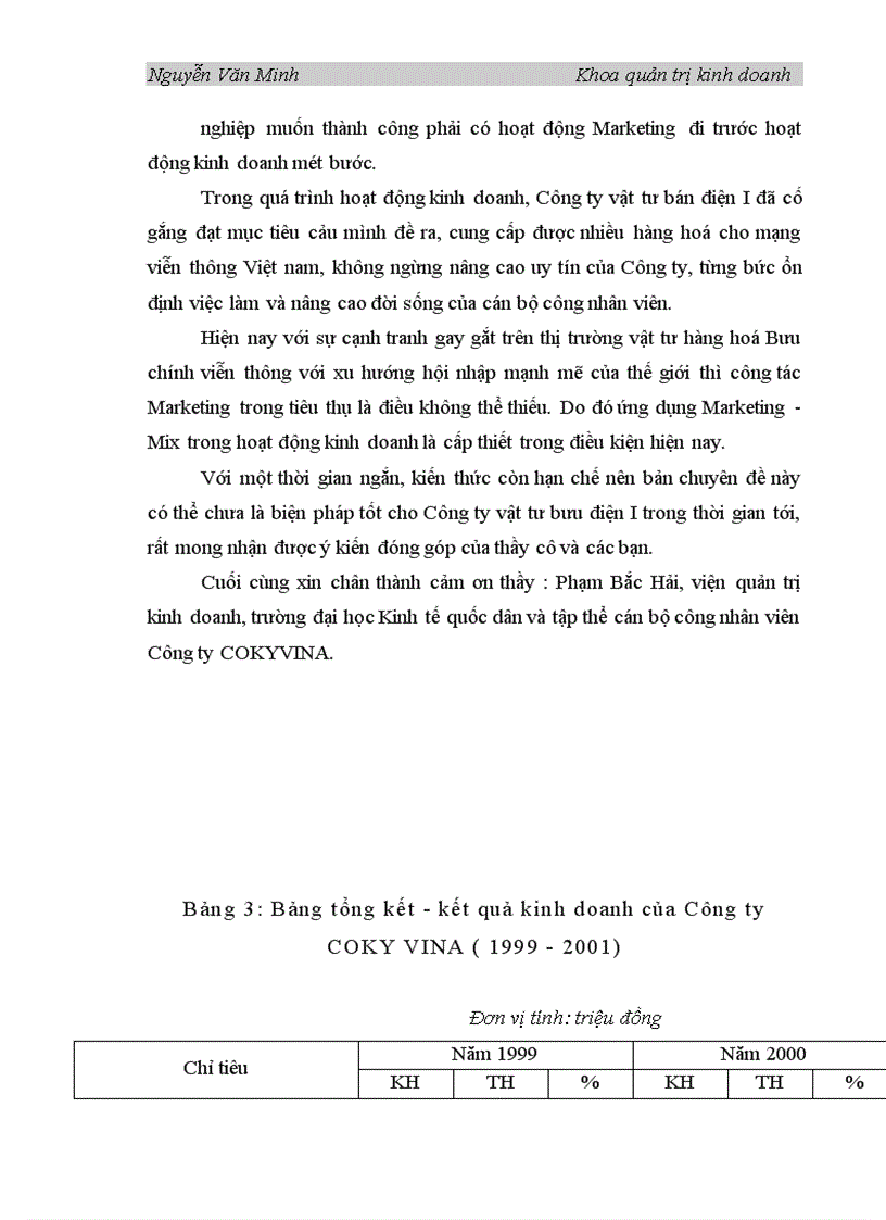 image for page Những giải pháp chủ yếu Marketing - Mix nhằm thúc đẩy tiêu thụ sản phẩm ở Công ty vật tư Bưu điện I