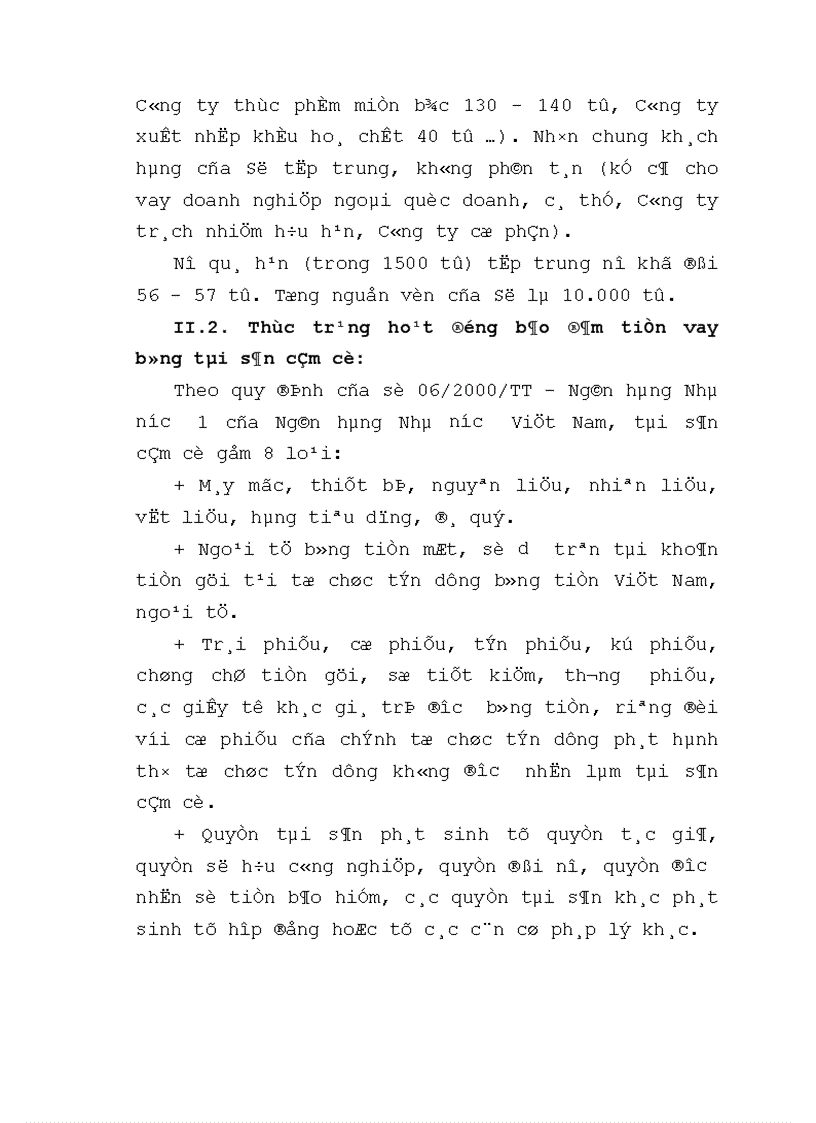 image for page Thực trạng hoạt động đảm bảo tiền vay bằng tài sản cầm cố, thế chấp của khách hàng vay tại Sở giao dịch I - Ngân hàng Công thương Việt Nam