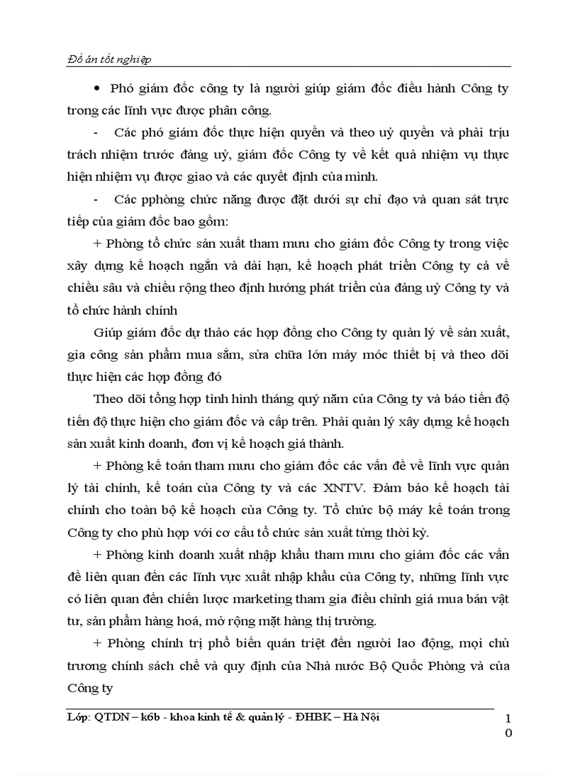 image for page Phân tíchtình hình lao động tiền lương & một số biện pháp hoàn thiện công tác tiền lương tại Công ty 26 – Bộ quốc phòng