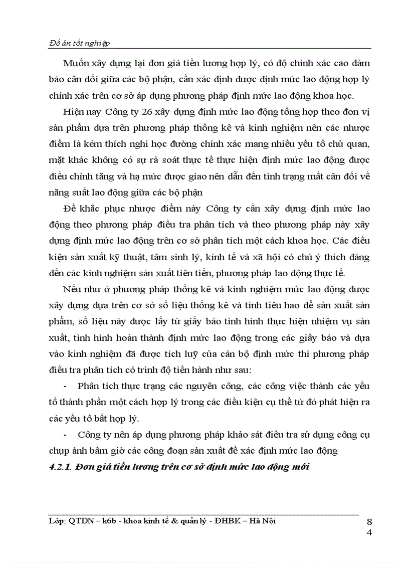 image for page Phân tíchtình hình lao động tiền lương & một số biện pháp hoàn thiện công tác tiền lương tại Công ty 26 – Bộ quốc phòng