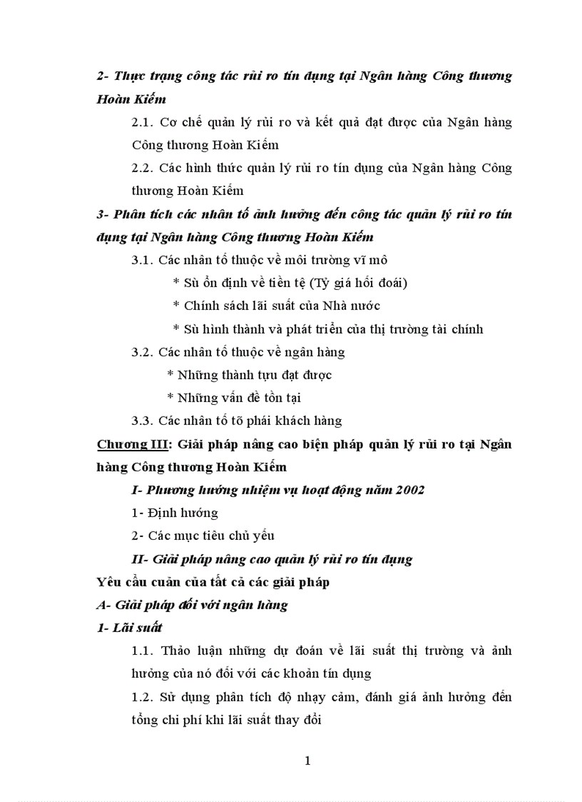 image for page Một số biện pháp nâng cao quản lý rủi ro tín dụng ở Ngân hàng công thương Hoàn Kiếm