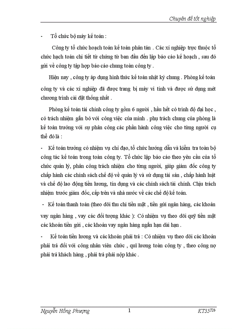 image for page Thực trạng tổ chứccông ty xây dựng số 1.