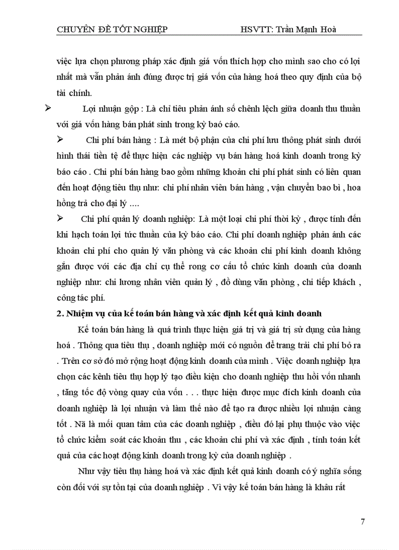 image for page Thực trạng tổ chức công tác kế toán bán hàng và xác định kết quả kinh doanh tại công ty TNHH sx&dịch vụ Thương Mại Hoàng Gia