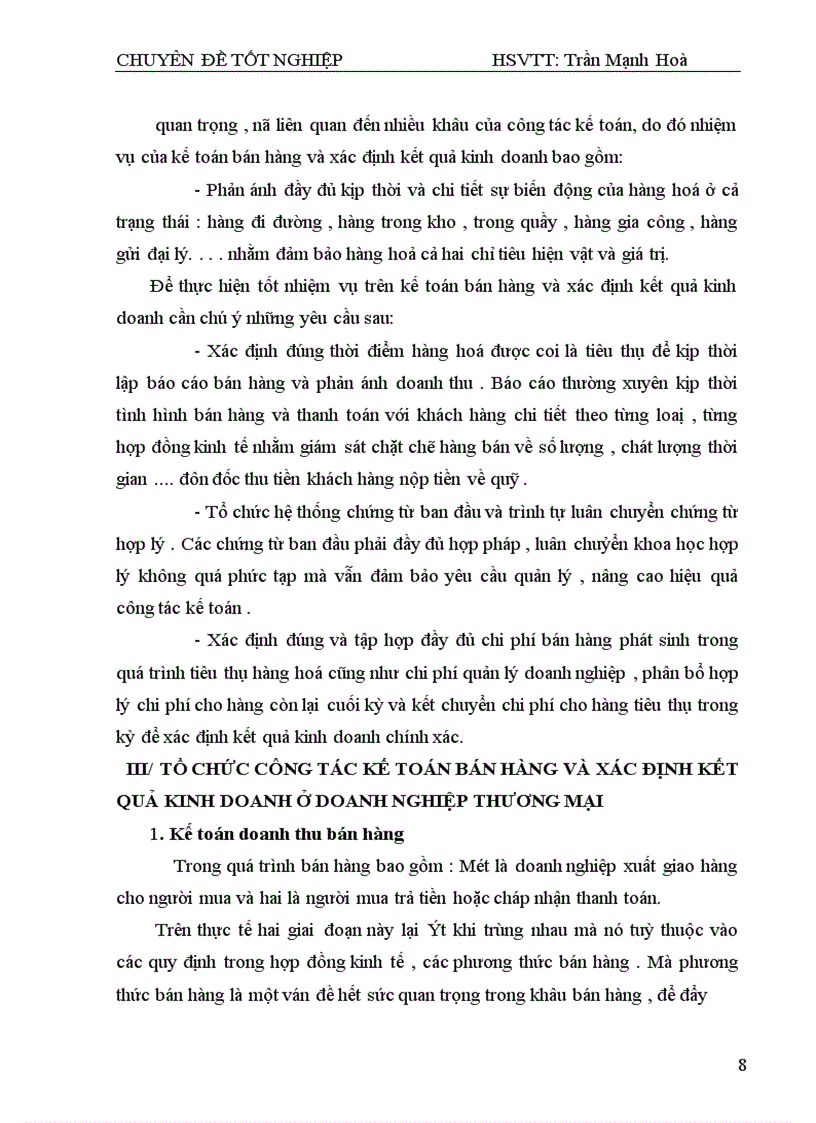 image for page Thực trạng tổ chức công tác kế toán bán hàng và xác định kết quả kinh doanh tại công ty TNHH sx&dịch vụ Thương Mại Hoàng Gia