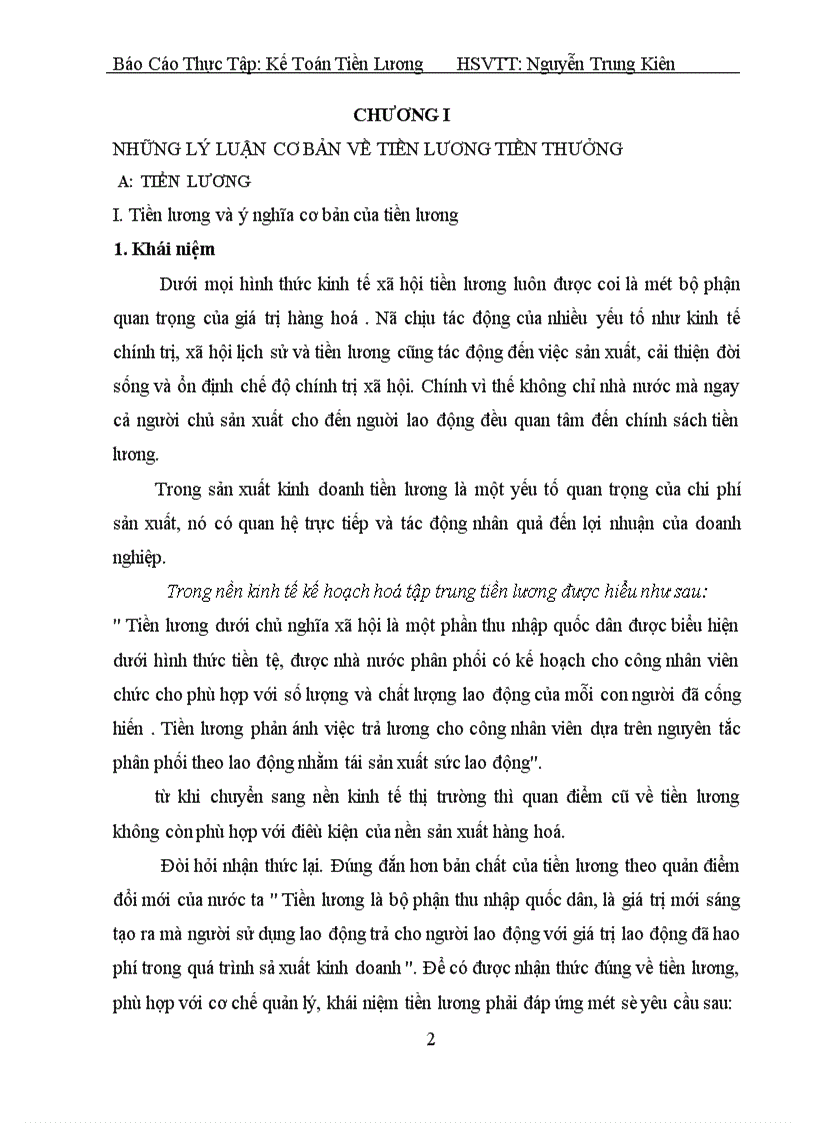 image for page Kế toán tiền lương, tiền thưởng tại công ty TNHH SX&DV Thương mại Hoàng Gia.