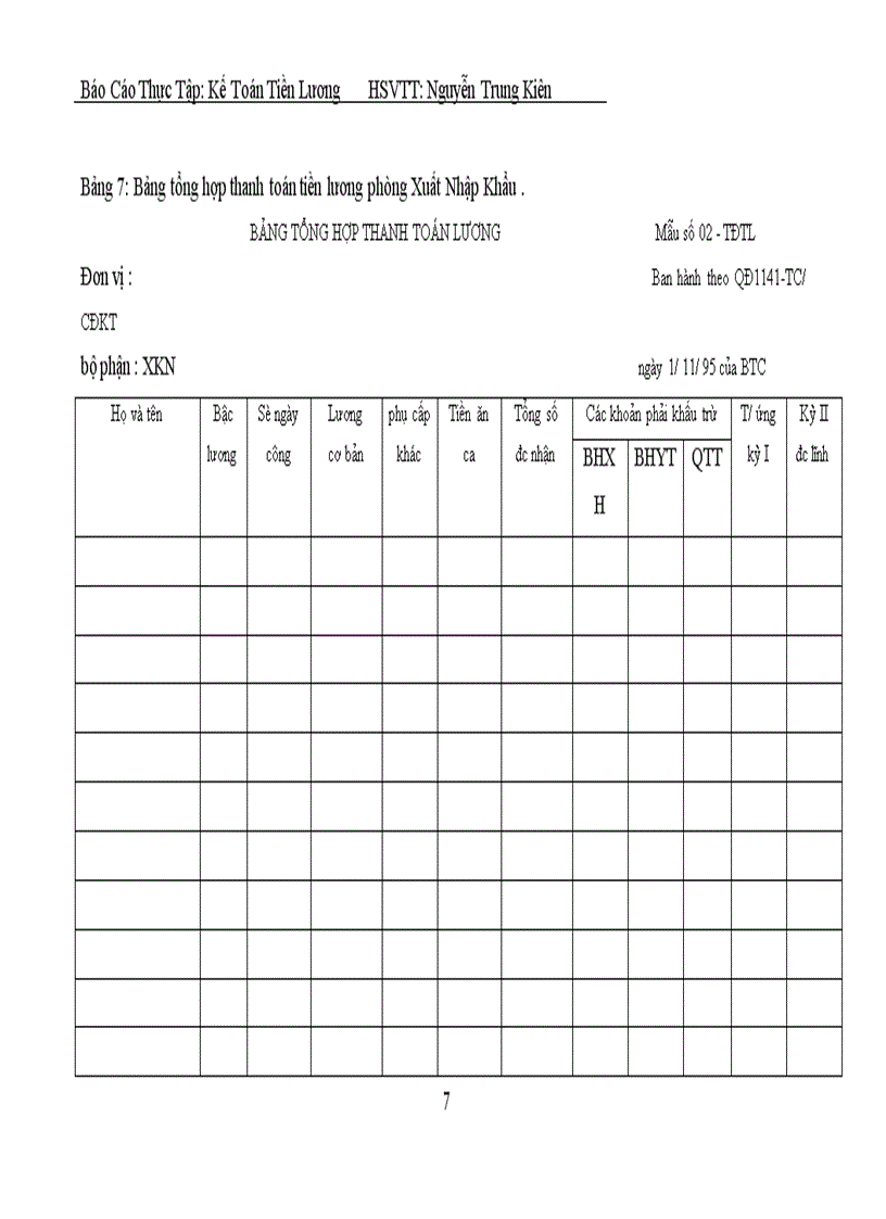 image for page Kế toán tiền lương, tiền thưởng tại công ty TNHH SX&DV Thương mại Hoàng Gia.