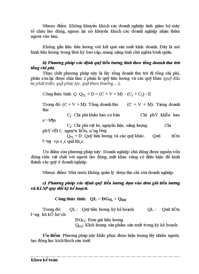 image for page Thực trạng về thu nhập và công tác trả lương cho người lao động tại Công ty dệt