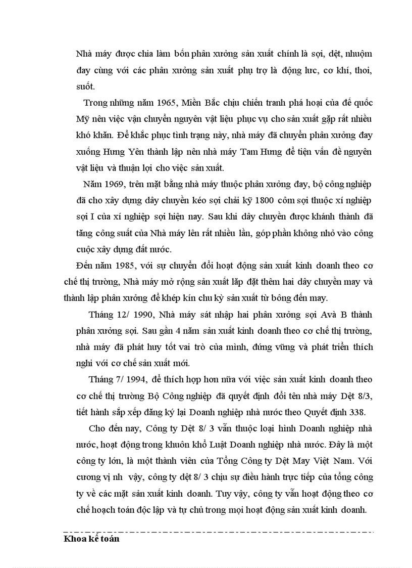 image for page Thực trạng về thu nhập và công tác trả lương cho người lao động tại Công ty dệt