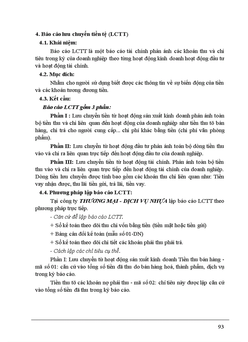 image for page Thực trạng công tác hạch toán kế toán tại công ty Thương mạI- dịch vụ Nhựa