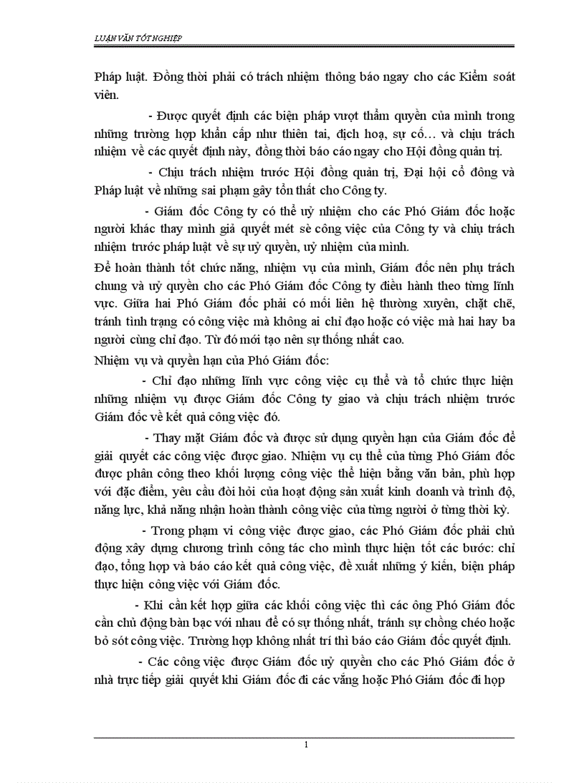 image for page Phân tích thực trạng bộ máy quản lý của Công ty Cổ phần Phân lân Hàm Rồng.