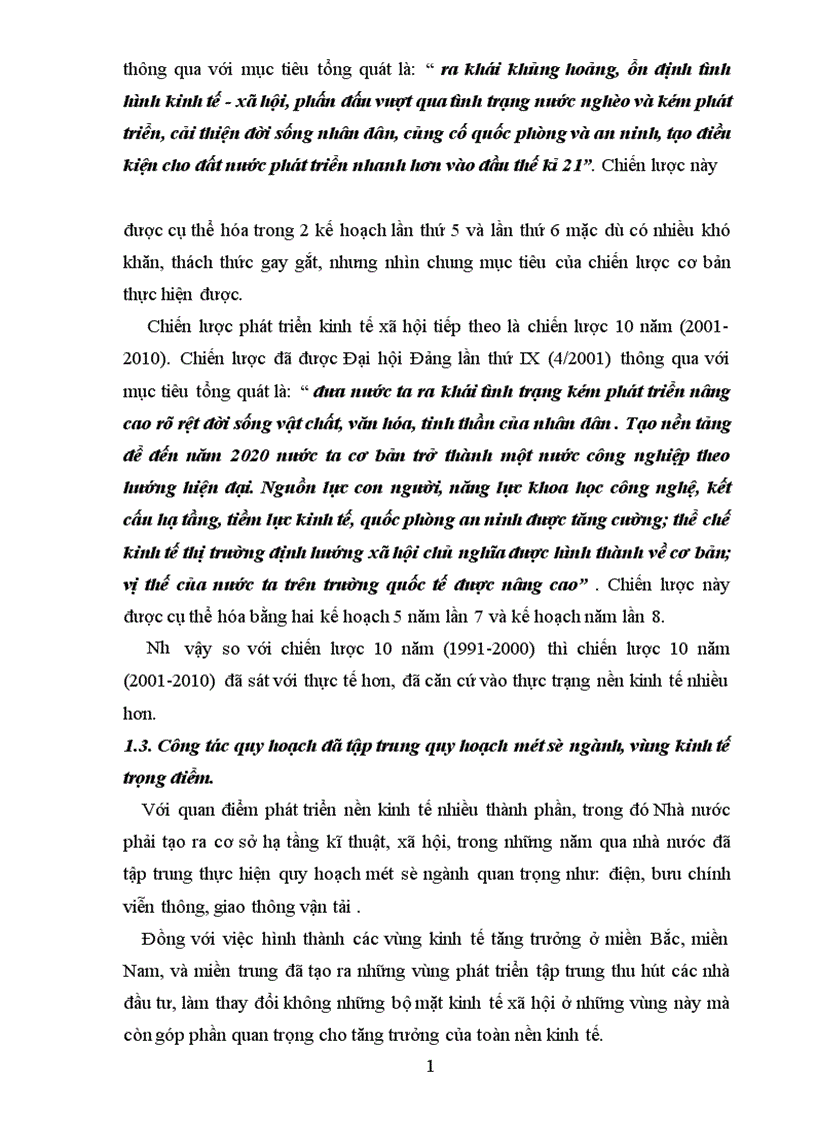 image for page Kế hoạch hóa ở Việt Nam thời kì đổi mới