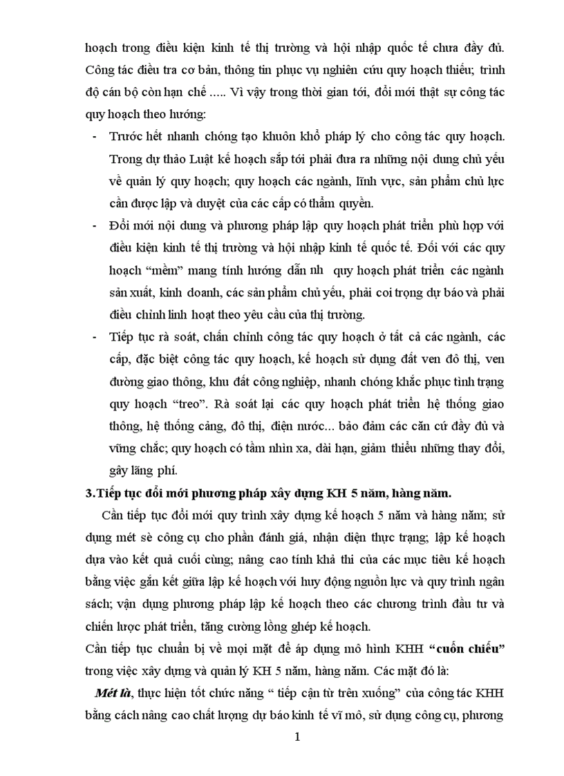 image for page Kế hoạch hóa ở Việt Nam thời kì đổi mới