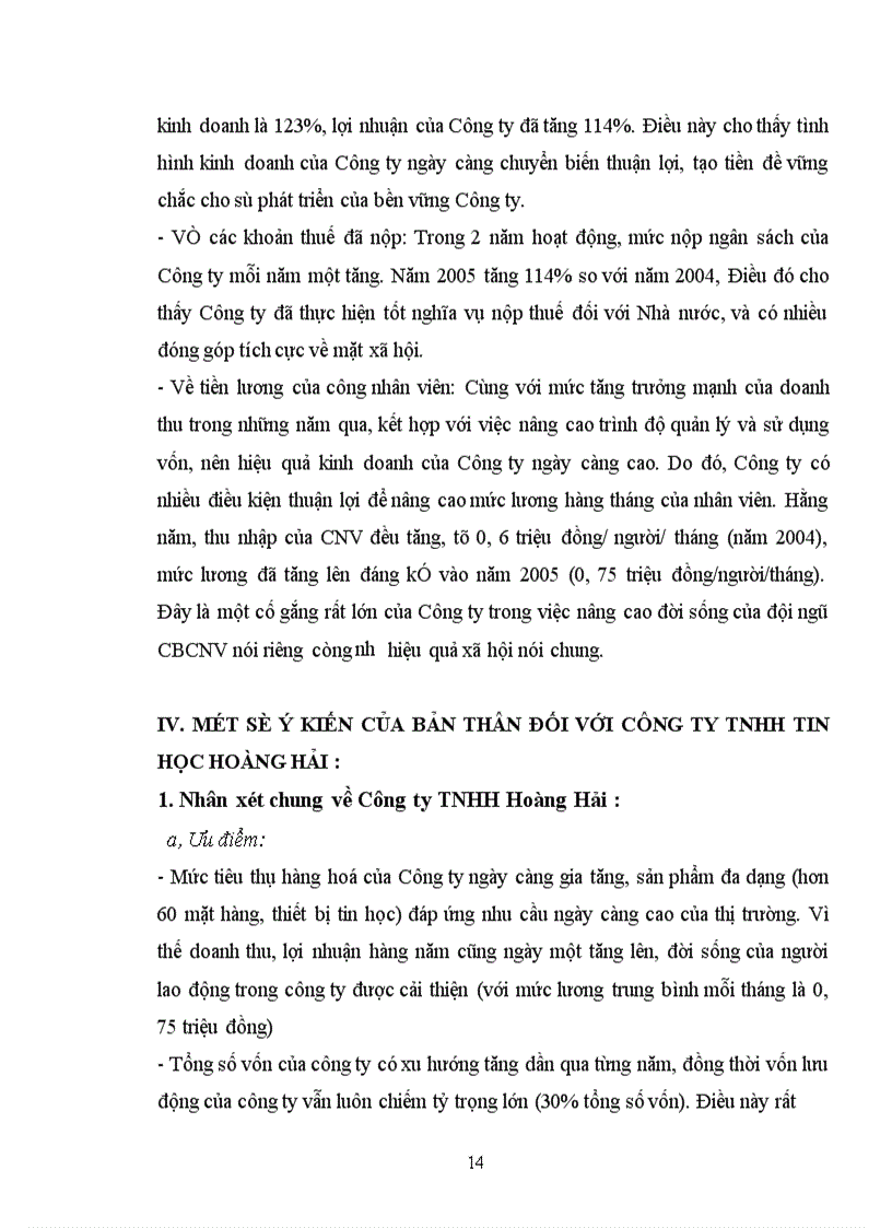 image for page Tiến tình thành lập Công ty TNHH Tin học Hoàng Hải & Tình hình hoạt động của công ty hiện nay