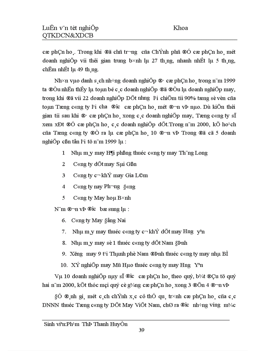 image for page Một số giải pháp góp phần thúc đẩy quá trình cổ phần hoá Doanh nghiệp Nhà nước thuộc Tổng công ty Dệt May Việt Nam