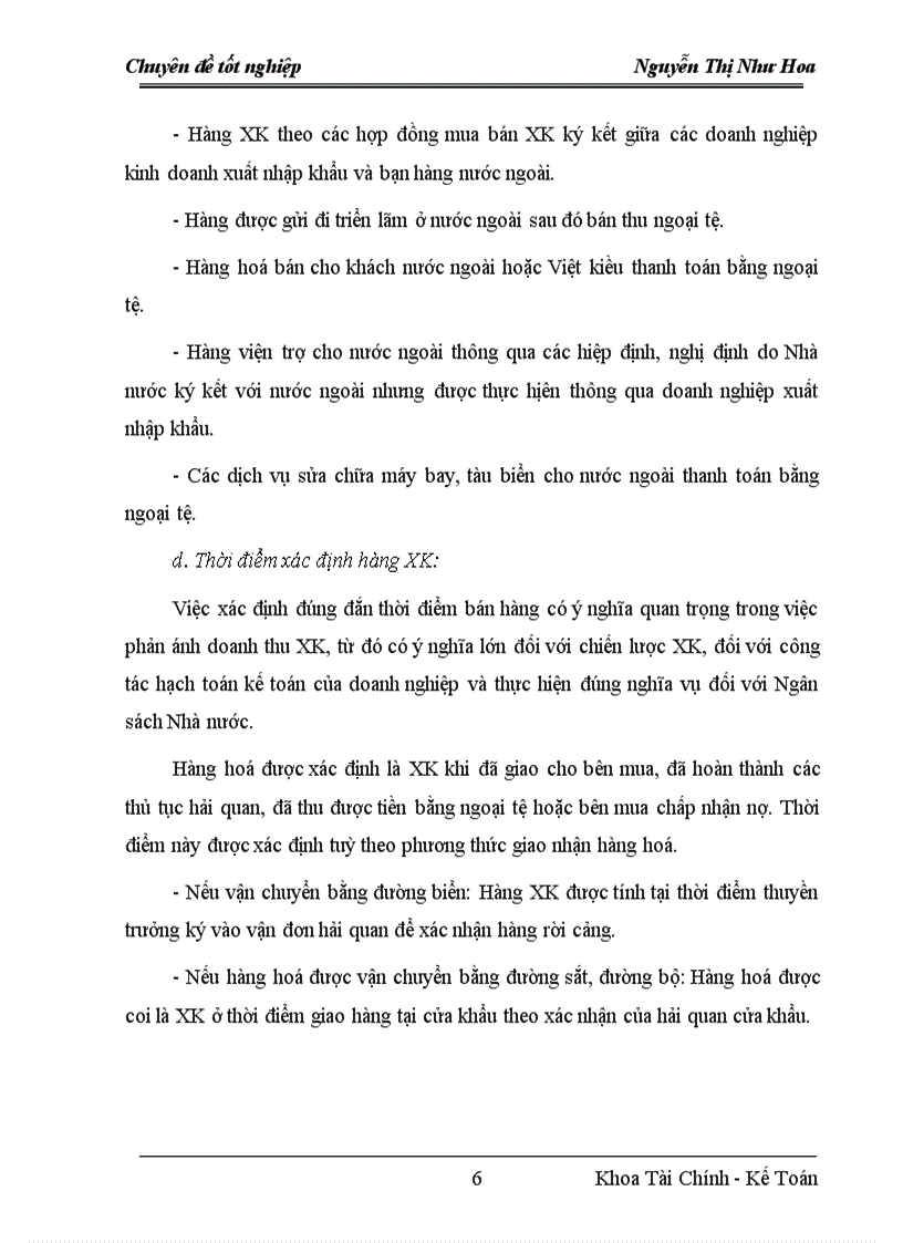 image for page Hoàn thiện kế toán nghiệp vụ xuất khẩu tại công ty TECHSIMEX